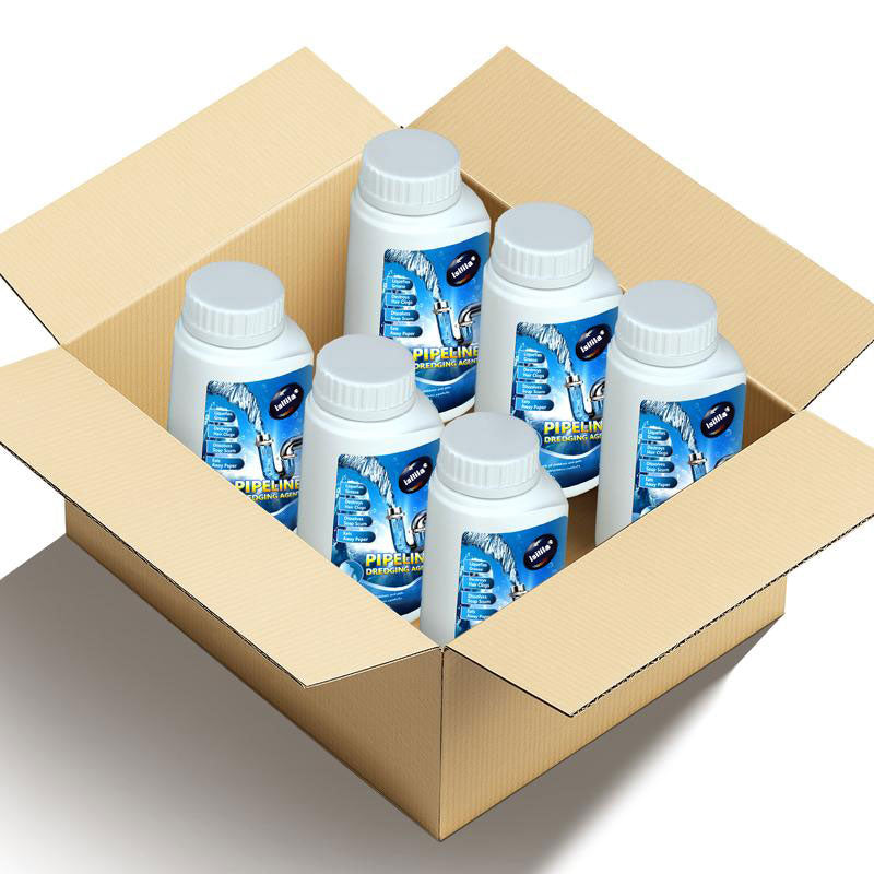 Powerful Pipe Dredging Agent for Kitchen and Toilet Pipelines - Dissolves 200+ Blockages and Kills 99% of Bacteria