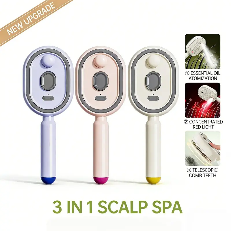 🩷Last Day 60% OFF🩷Electric Spray Air Cushion Massage Comb