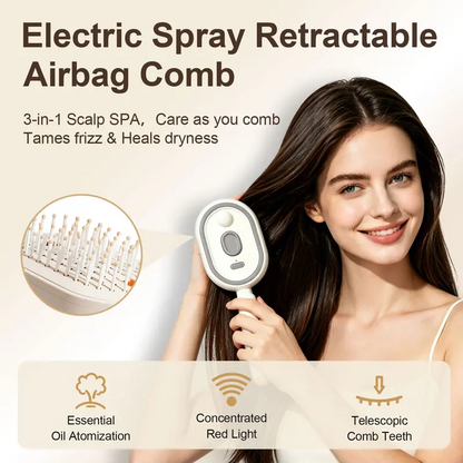🩷Last Day 60% OFF🩷Electric Spray Air Cushion Massage Comb