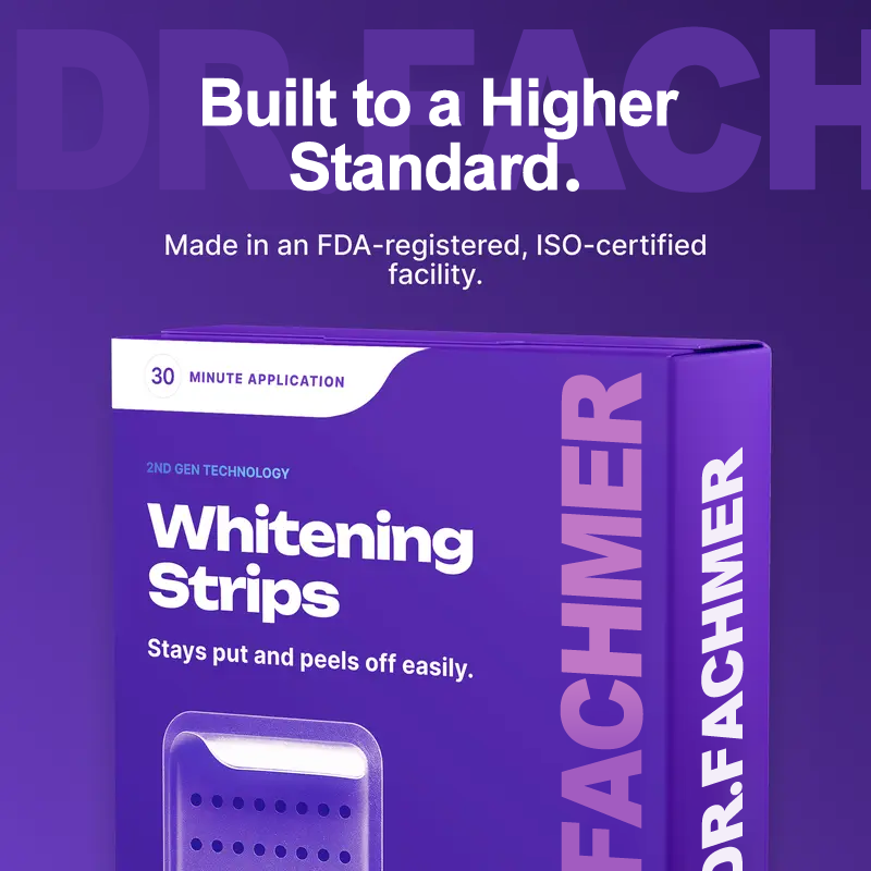 DR.Fachmer® Purple Teeth Whitening Strips
