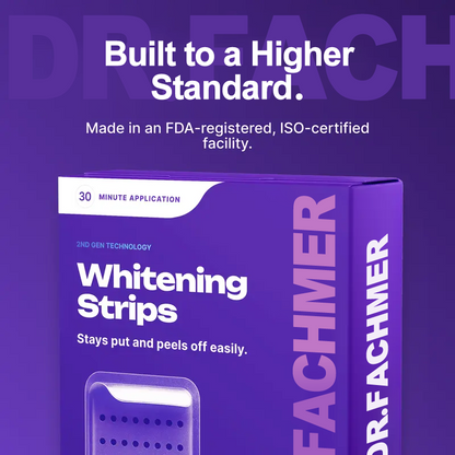 DR.Fachmer® Purple Teeth Whitening Strips