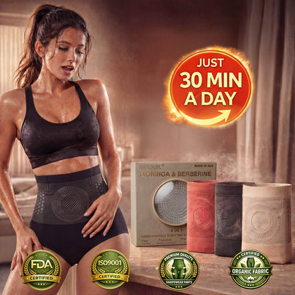 🇺🇸🔥Official Brand Store | GFOUK® 2026 MORINGA & BERBERINE 4 IN 1 MICRO-PARTICLE SCULPTING AND FAT-BURNING SHORTS