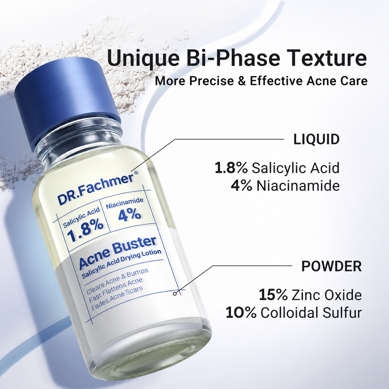 ⏰LAST DAY BUY 2 GET 2 FREE✨DR.Fachmer® 24H Acne & Pimple Treatment Drying Lotion | Inflammation Relief, Post-Blemish Care & High Pressure Pimple Relief