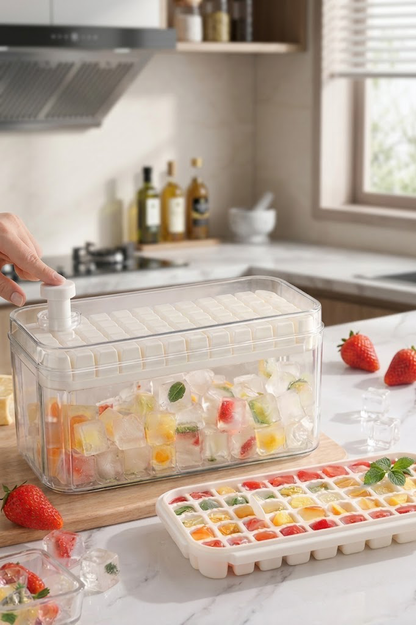 FoodSaver® Press Ice Cube Tray with Scoop