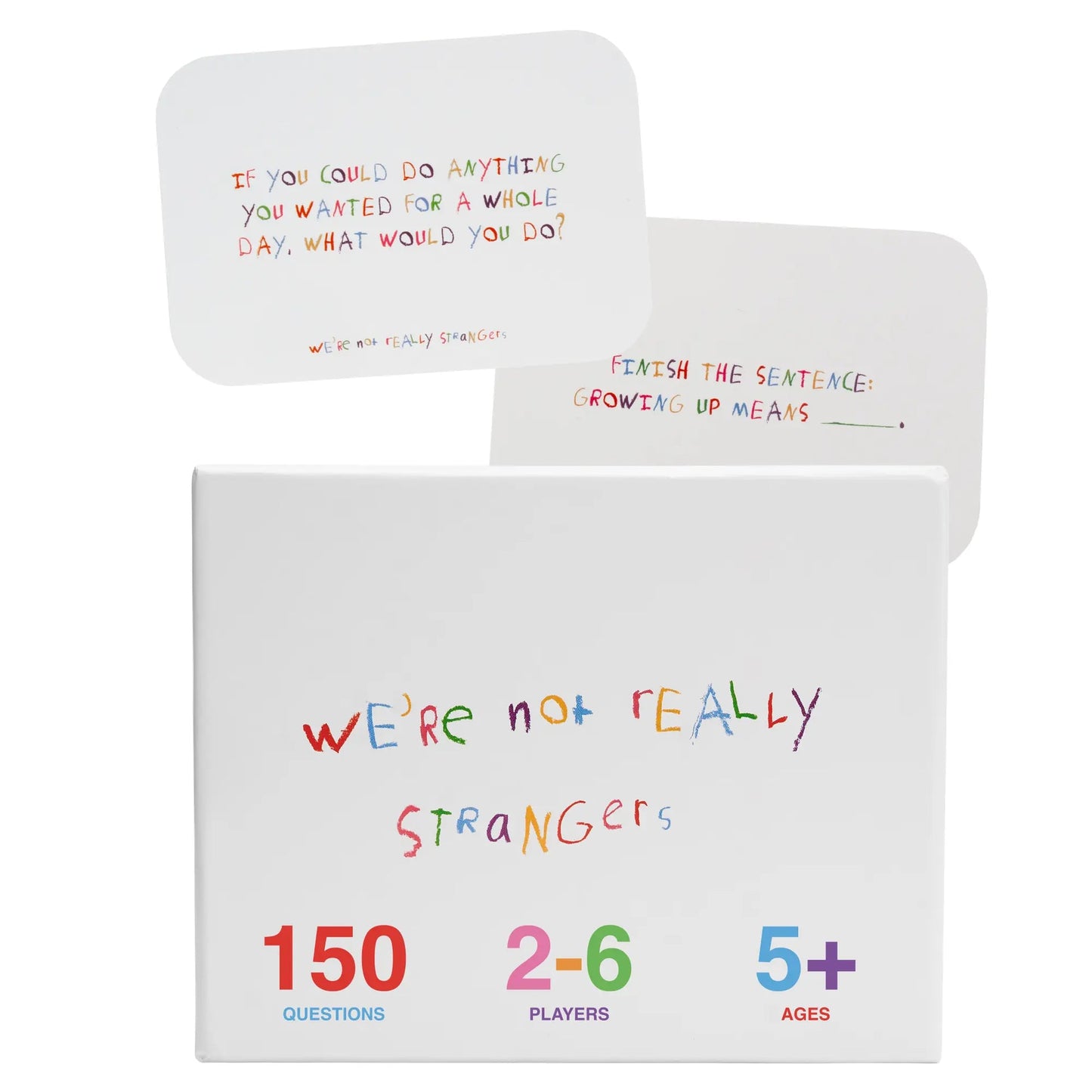 We're Not Really Strangers | 150 Conversation & Activity Cards