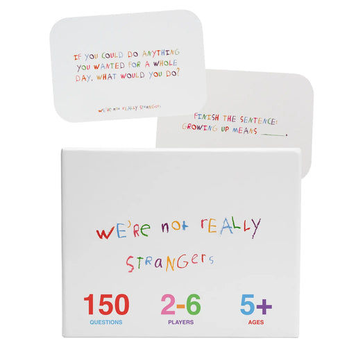 We're Not Really Strangers | 150 Conversation & Activity Cards