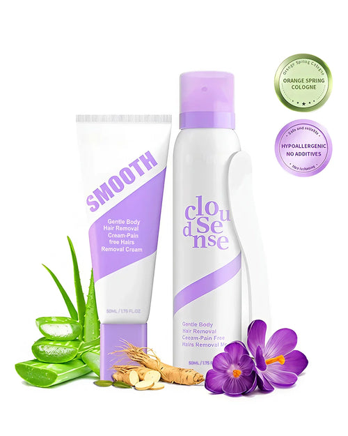 🔥Last Day 60% OFF🔥 Bikini Hair Removal Cream & Mousse Set – Pain-Free, Gentle & Fast for Sensitive Skin