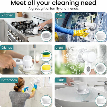 🔥FoodSaver® OmniScrub Pro — The Ultimate Cordless Electric Power Scrubber for Whole-Home Deep Cleaning