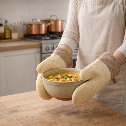 FoodSaver® Heat Resistant Kitchen Gloves – Safe Grip for Everyday Cooking