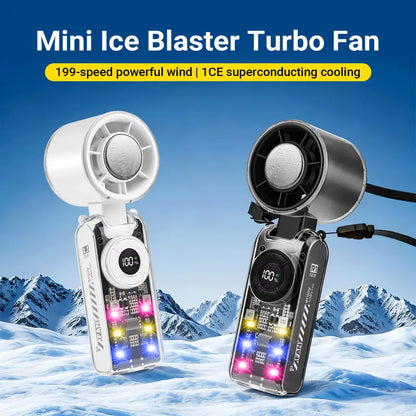 🔥Last Day 60% OFF🔥 Billhol® 5-in-1 portable refrigeration handheld turbo fan