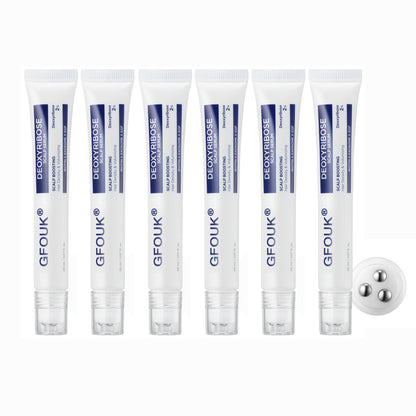 GFOUK® For Fuller-Looking Hair & Scalp Strengthening Roll-On Serum | Deoxyribose, Rosemary, EGF, Caffeine for Fine, Thin Hair | K-Beauty