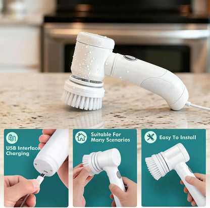 🔥FoodSaver® OmniScrub Pro — The Ultimate Cordless Electric Power Scrubber for Whole-Home Deep Cleaning