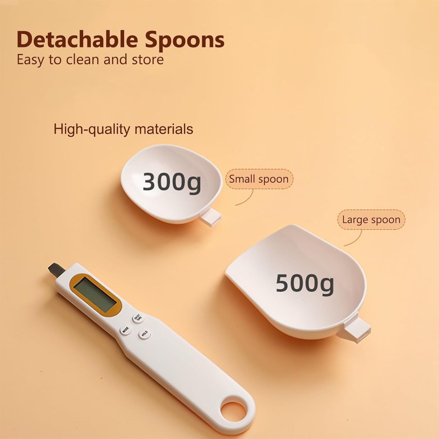 🔥High Precision 0.1g——FoodSaver® Digital Measuring Spoon for Food Coffee Powder Tea Ingredients Spice Baking Kitchen Gram Measuring Spoons