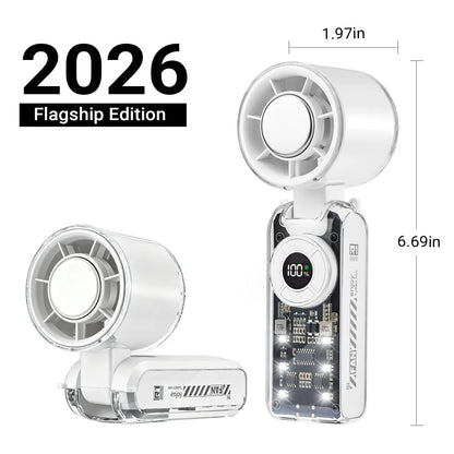 🔥Last Day 60% OFF🔥 Billhol® 5-in-1 portable refrigeration handheld turbo fan