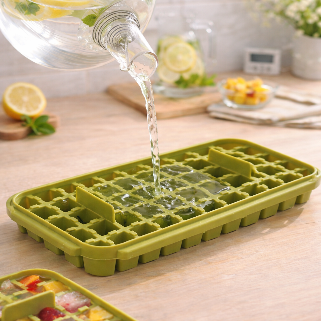 FoodSaver® Press Ice Cube Tray with Scoop