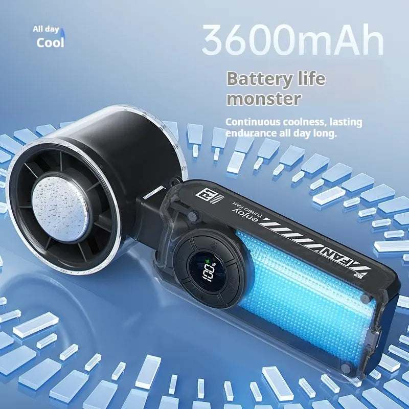 🔥Last Day 60% OFF🔥 Billhol® 5-in-1 portable refrigeration handheld turbo fan