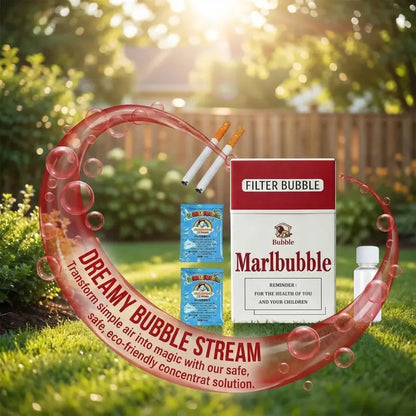 Summer Vibes Bubble Cigarette Stress Relief Toy - Mini Bubble Blower Gift for Birthday & Holiday Parties