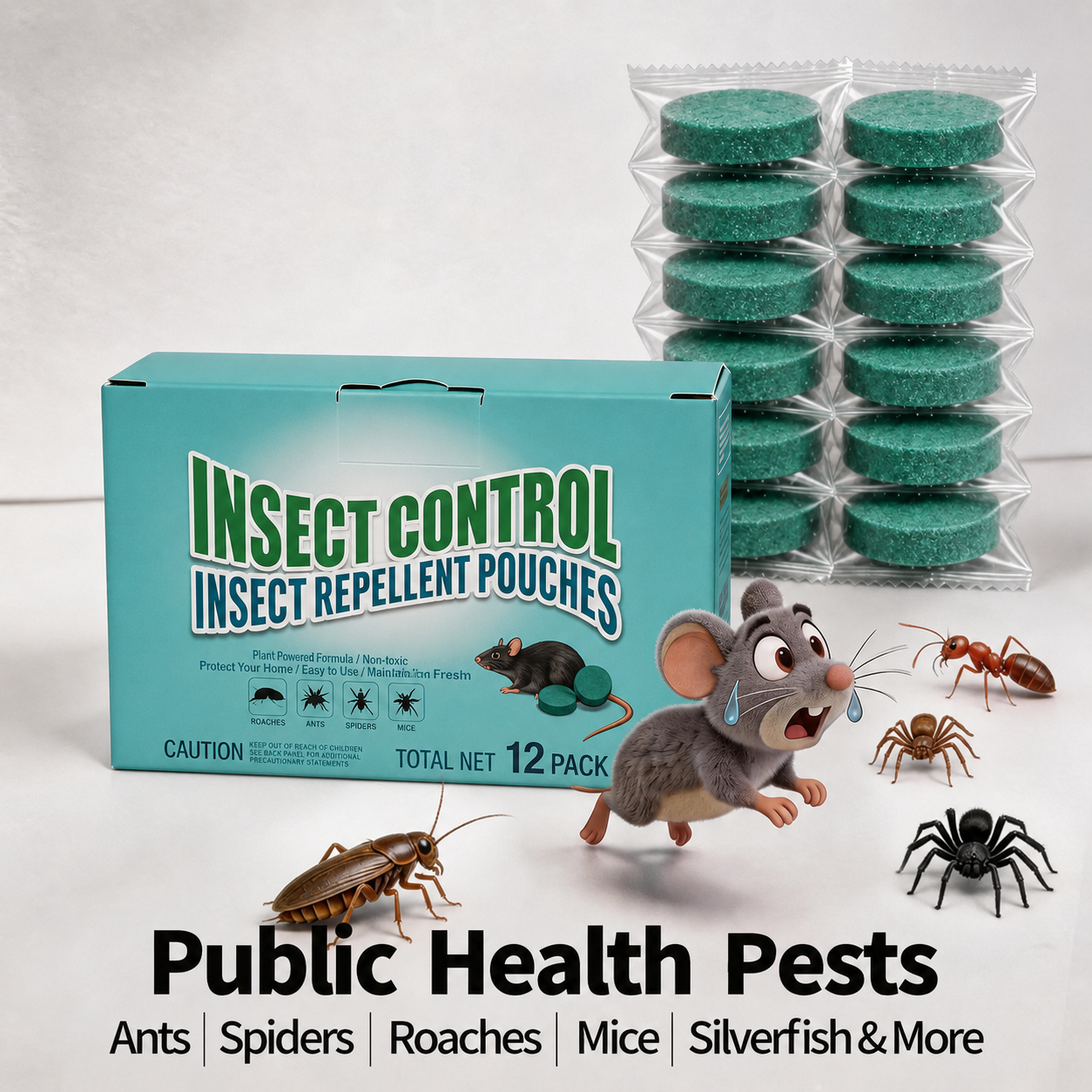 🔥Last Day 50% OFF🔥12-Pack Rodent Repellent Balls for Home Kitchen Effective Pest Control Solution
