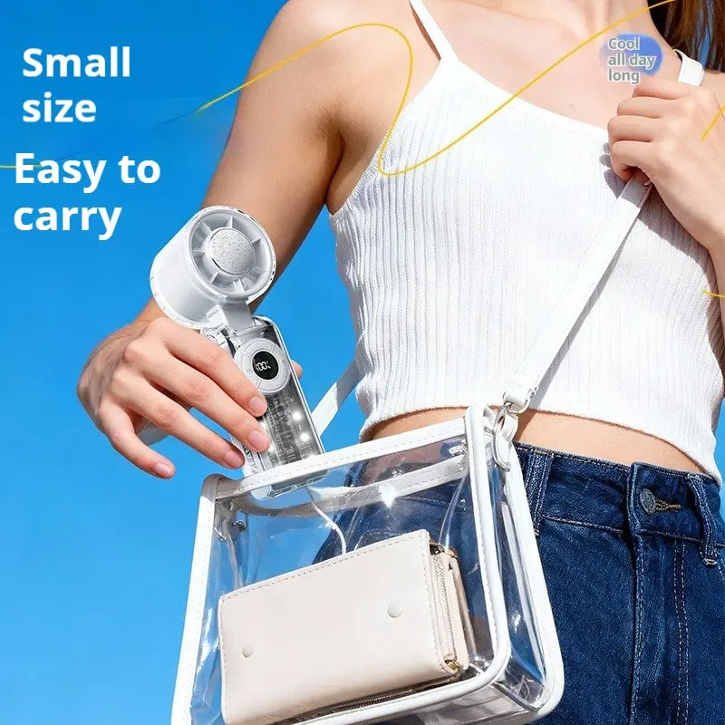 🔥Last Day 60% OFF🔥 Billhol® 5-in-1 portable refrigeration handheld turbo fan