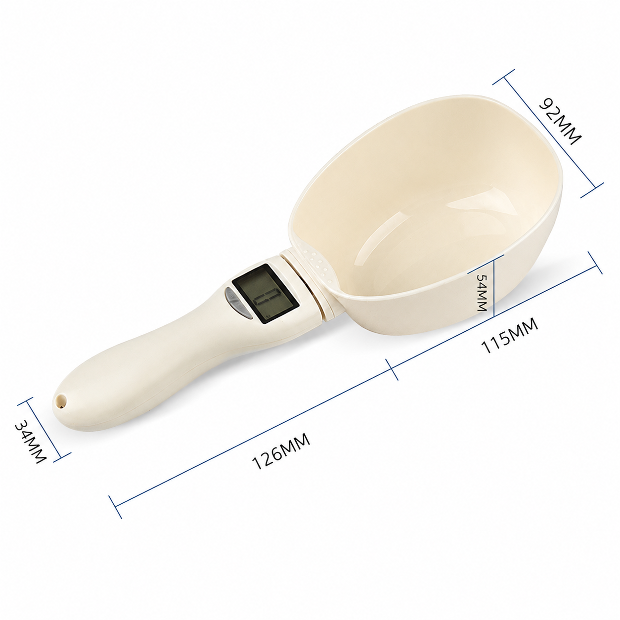 Pet food scoop
