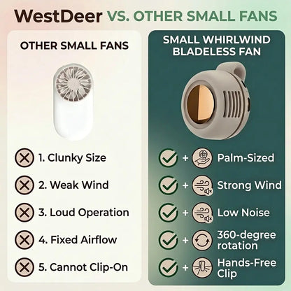 🔥Last Day 60% OFF🔥 Mini Bladeless Fan.