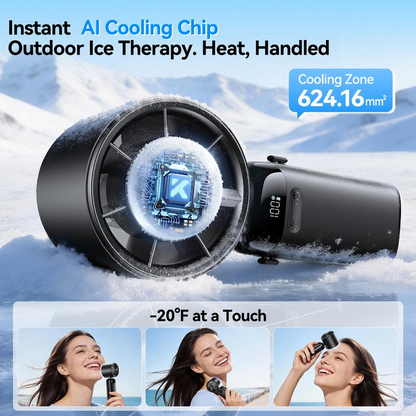🔥Last Day 60% OFF🔥 Billhol® 5-in-1 portable refrigeration handheld turbo fan