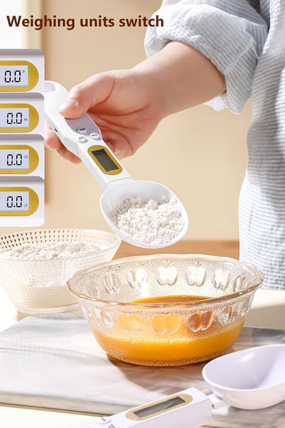 🔥High Precision 0.1g——FoodSaver® Digital Measuring Spoon for Food Coffee Powder Tea Ingredients Spice Baking Kitchen Gram Measuring Spoons