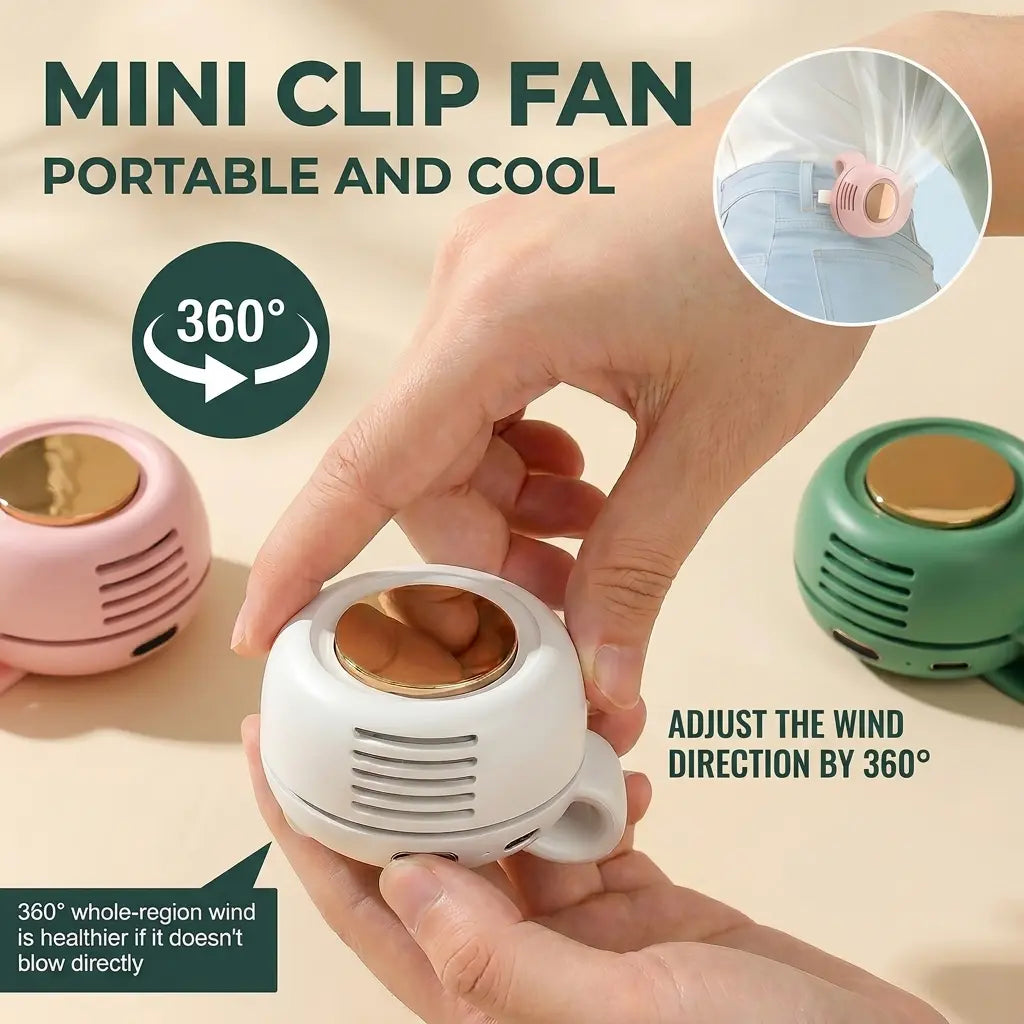 🔥Last Day 60% OFF🔥 Mini Bladeless Fan.