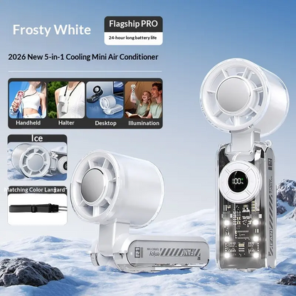 🔥Last Day 60% OFF🔥 Billhol® 5-in-1 portable refrigeration handheld turbo fan