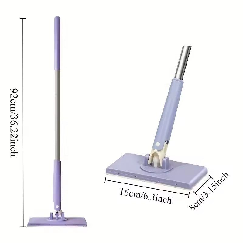 Final 3 hours 50% off: 🔥No-wash Mop, Uses Disposable Face Towel, Hands-Free Replacement, Dry and Wet Multi Surface Floor Cleaner, Bathroom Cleaning