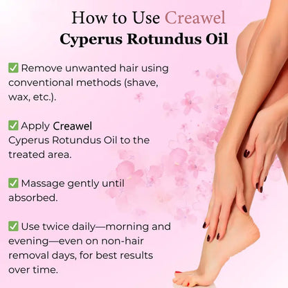 🔥Last Day 60% OFF🔥 Cyperus Rotundus Oil for Natural Hair Reduction